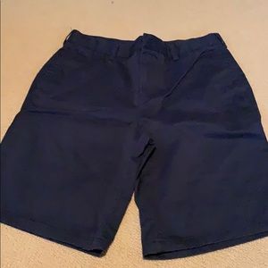 Lands End Kids black dress shorts